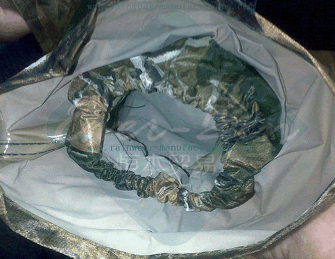 Camo raincoats nylon rainwear sleeves